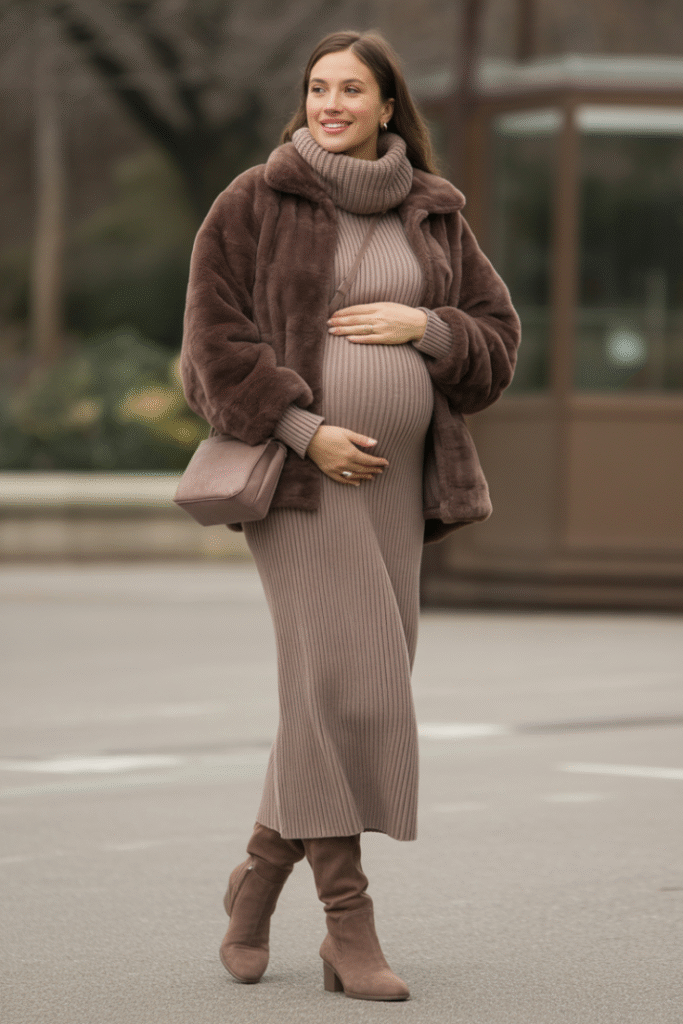 Casual pregnancy style