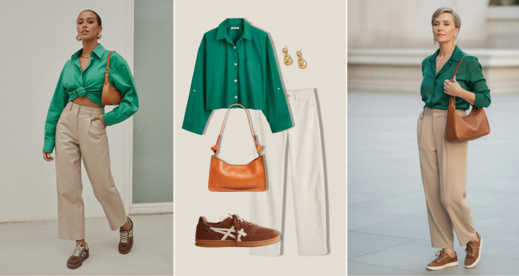 How to Wear Stylish Shades of Green This Season