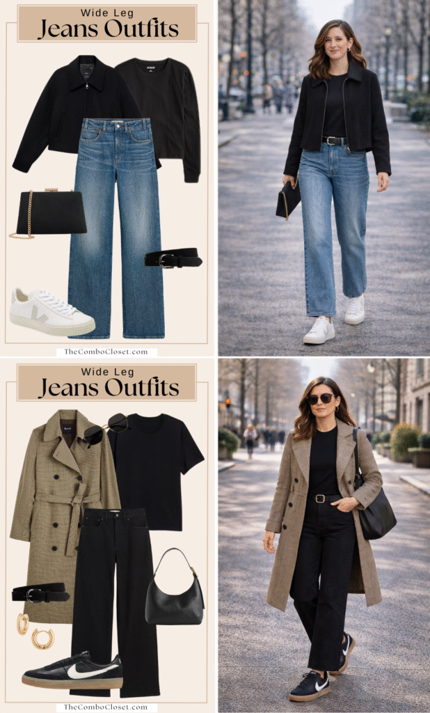 Casual Black & Blue Classic Combo