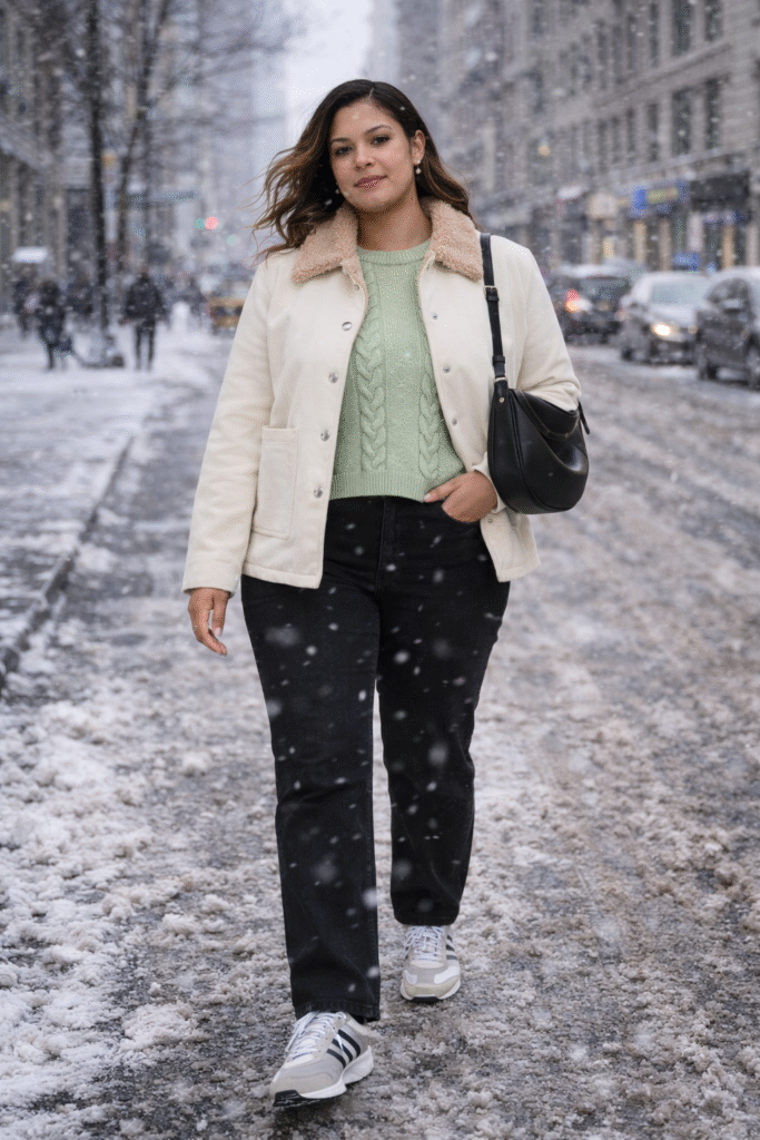 Cold-Weather Layers NYC Look
