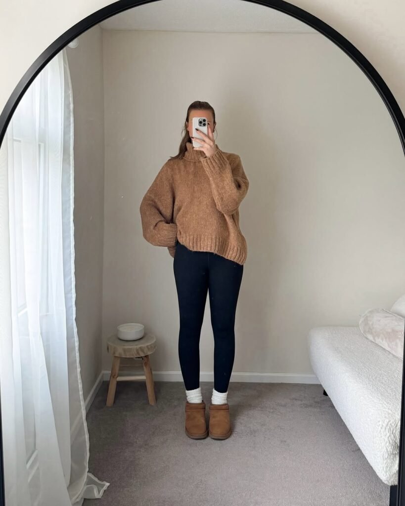 Knitwear Comfort Look Lowmel Uggs Outfit