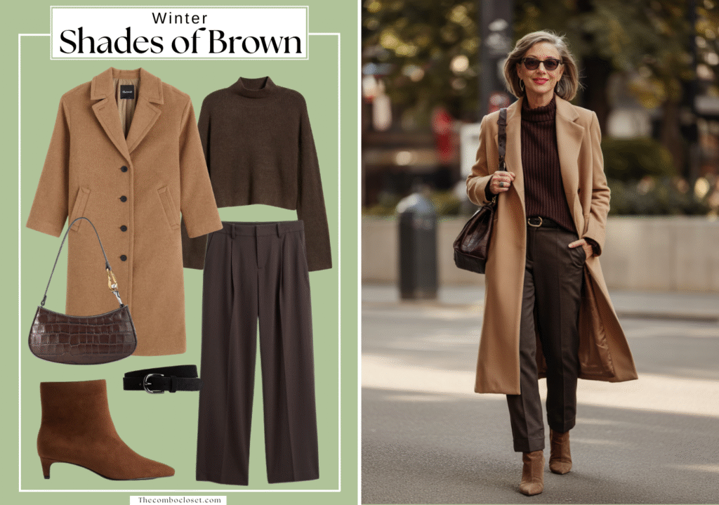 Winter brown style