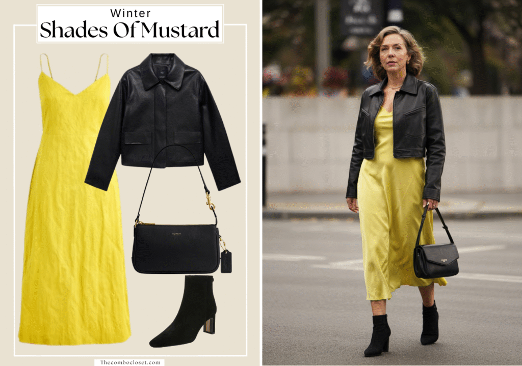 Chic mustard pieces