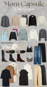 How to Build a Mom Capsule Wardrobe