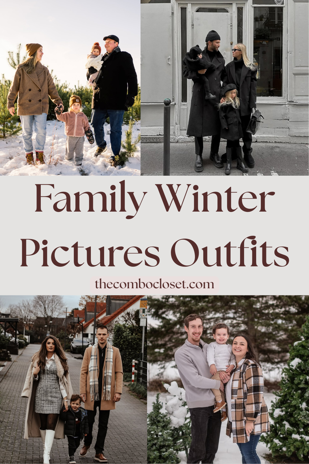 Family winter outfits