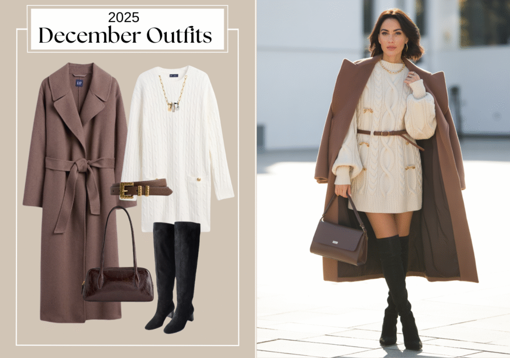 Modern holiday outfits