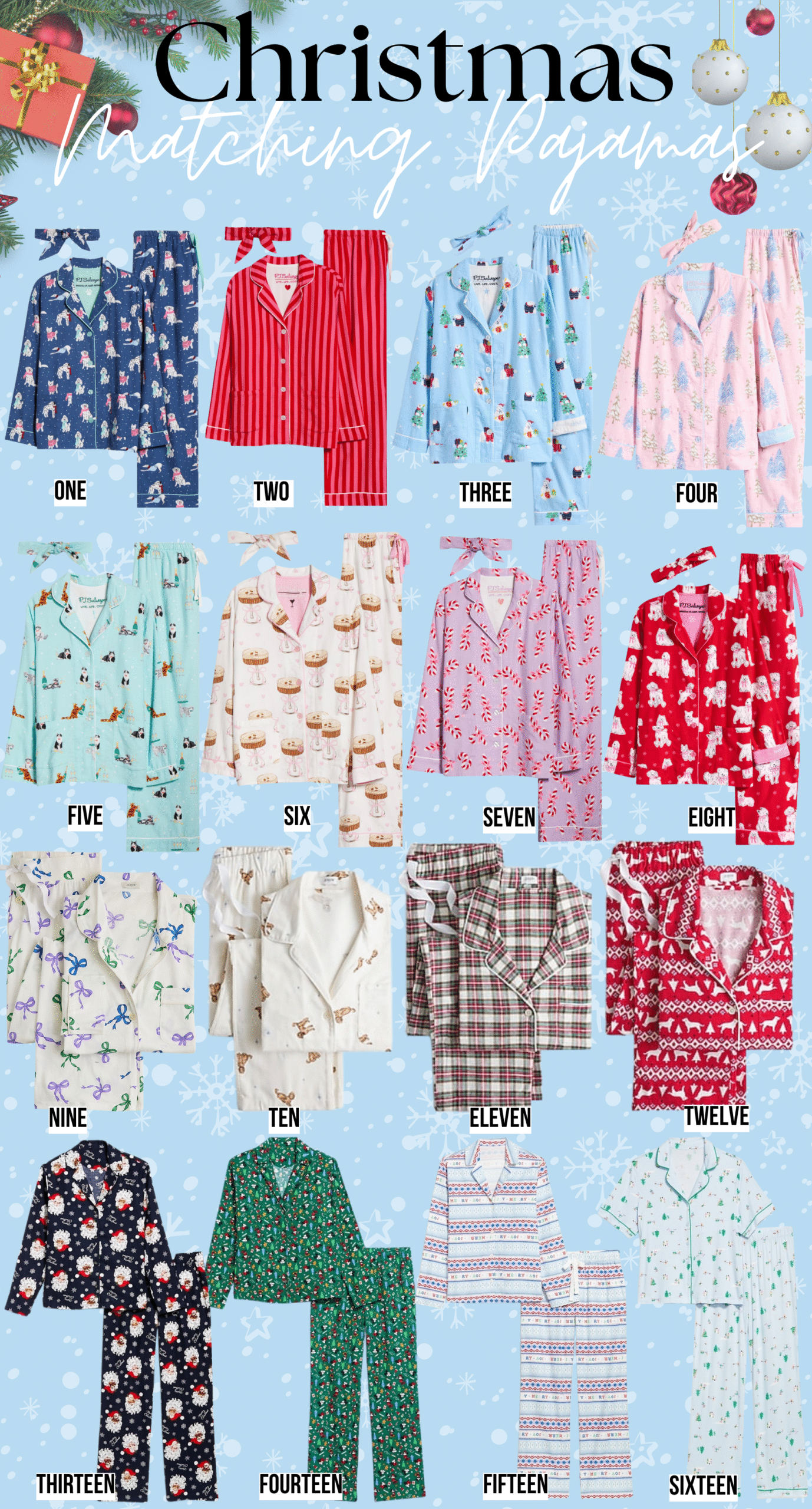 Matching Christmas Pajamas