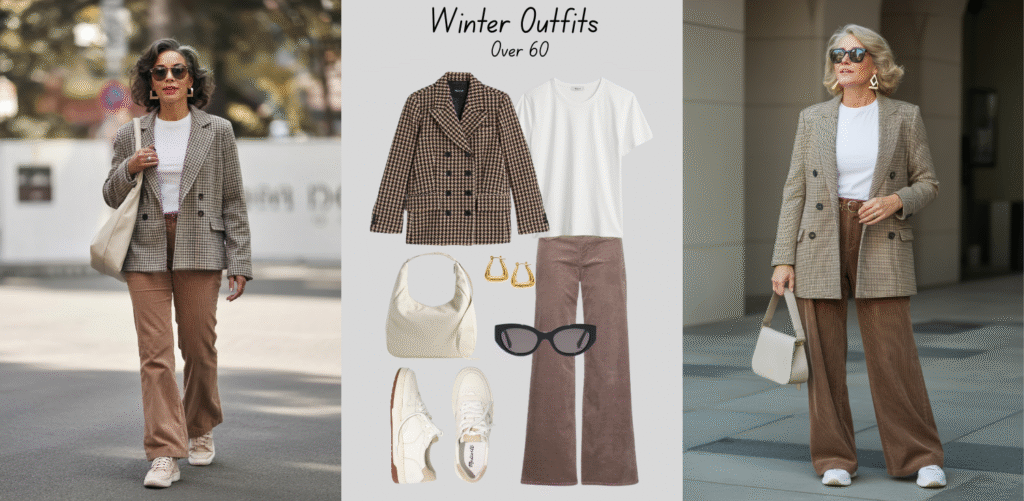 Stylish over-60 look