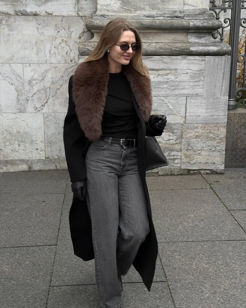 Sleek City Faux Fur Styling