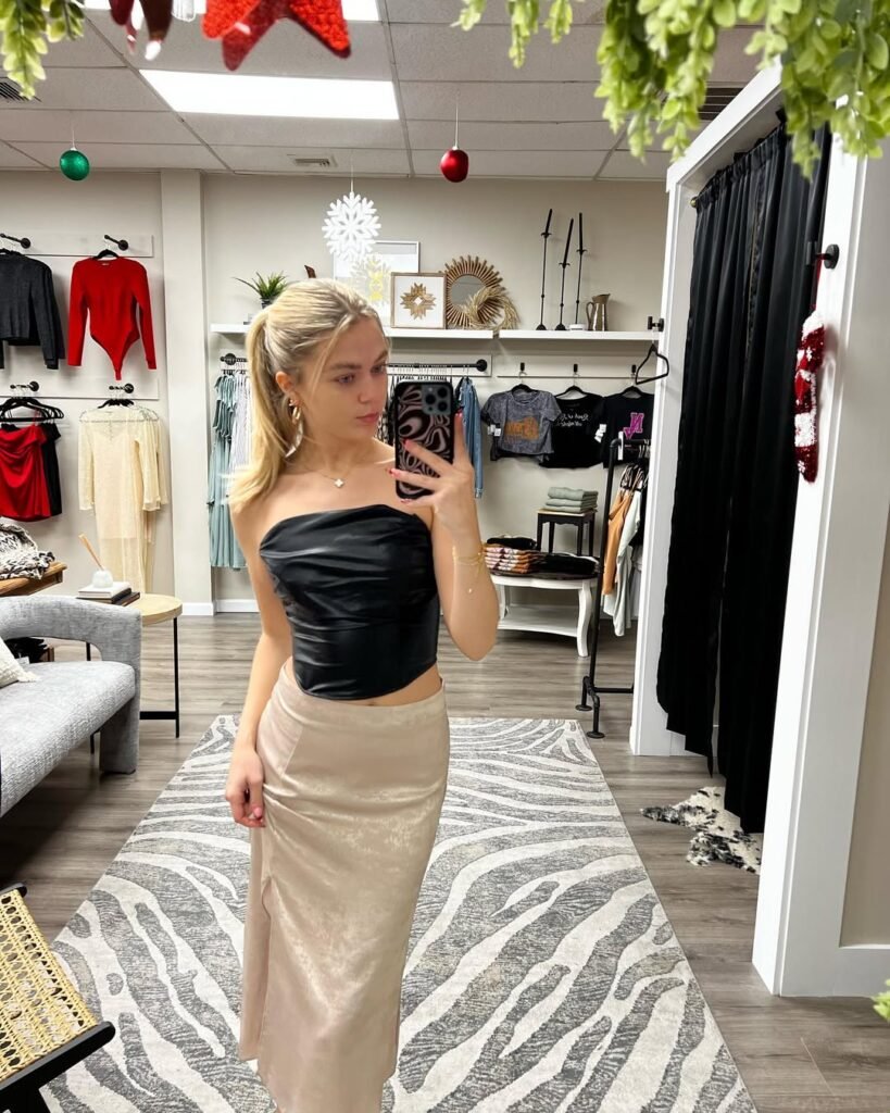 Glam New Year outfit