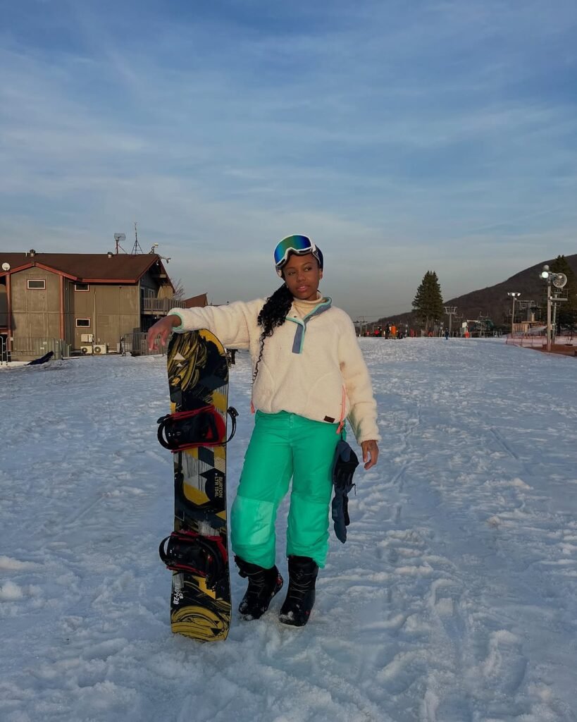 Snowboarding Outfit Women Pinterest
