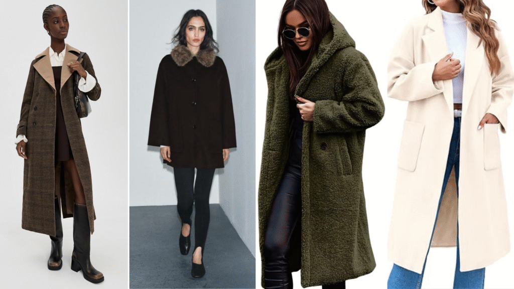 Modern coat looks