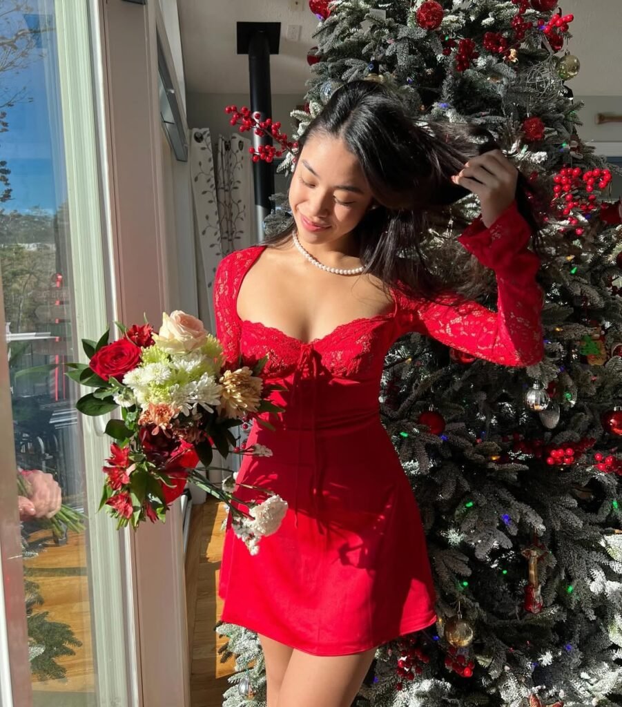 Seasonal festive look