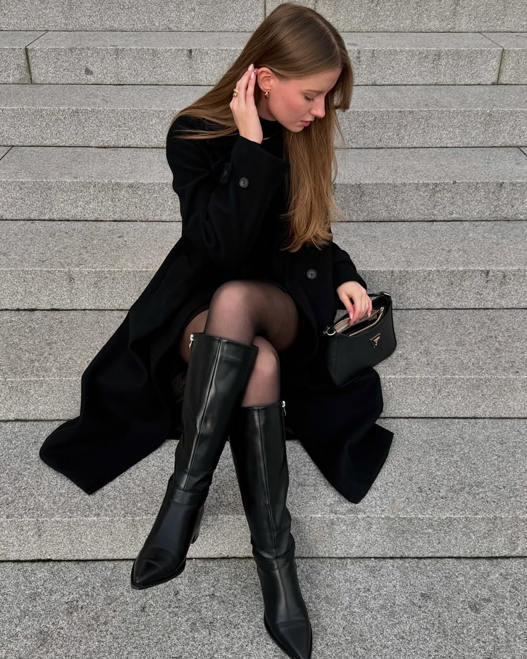 Elegance with Knee-High Boots