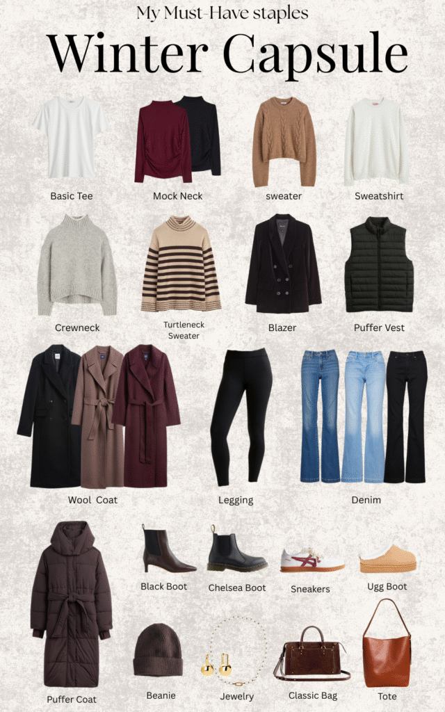 Winter Capsule Wardrobe