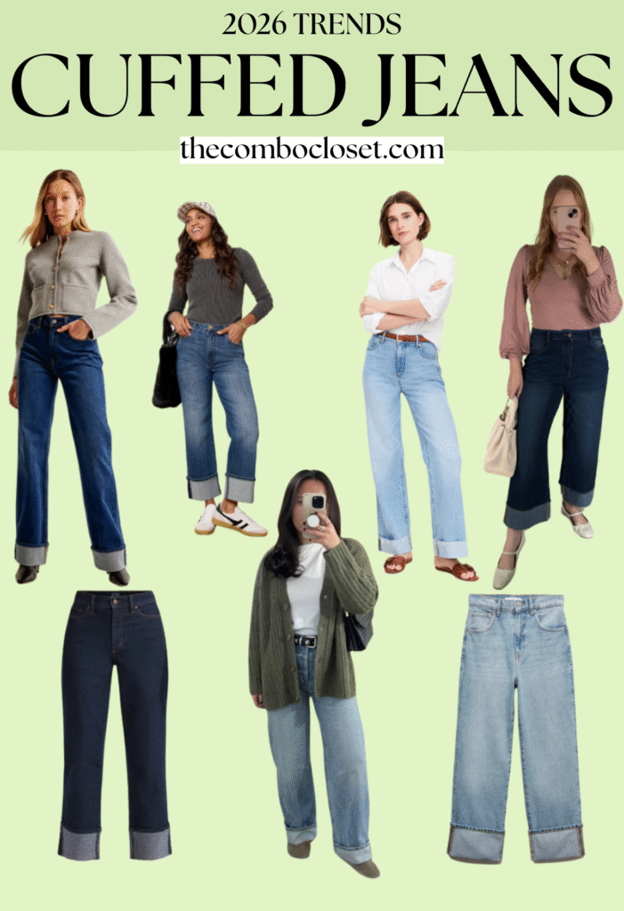 Spring Cuffed Jeans