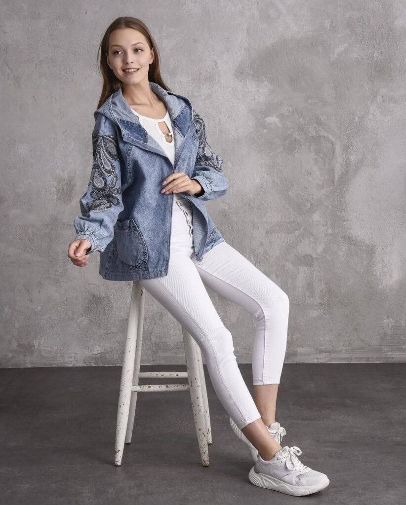 Jean Jacket Outfits Women