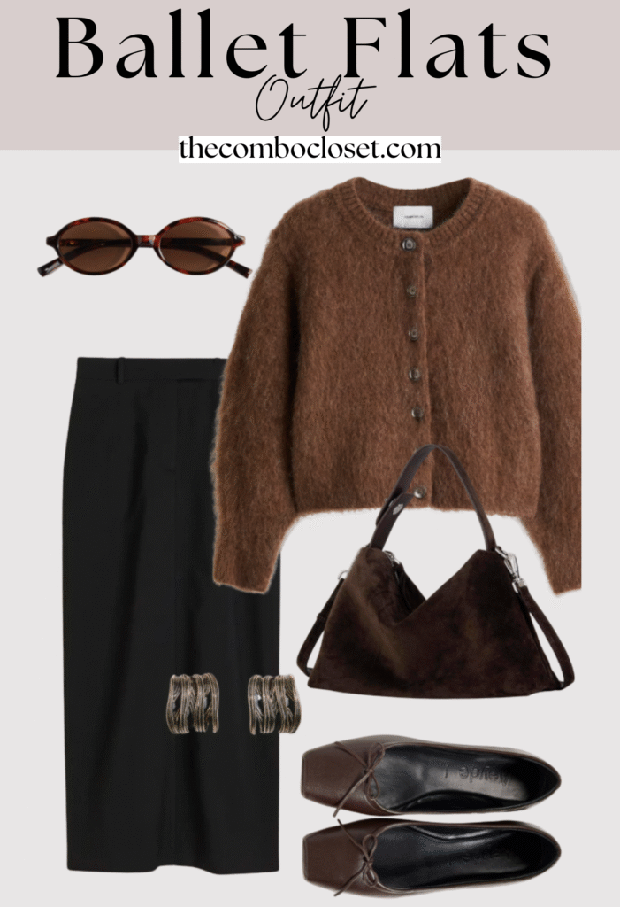 Soft Neutrals Ballet Flats Outfit