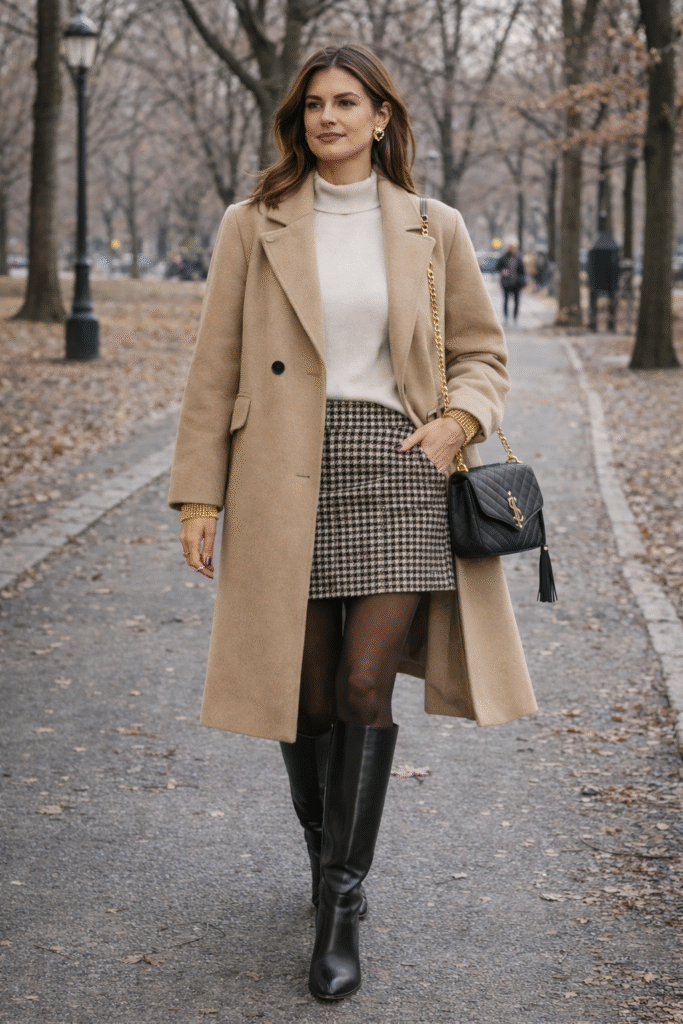 Plus Size Mini Skirt Outfit Ideas