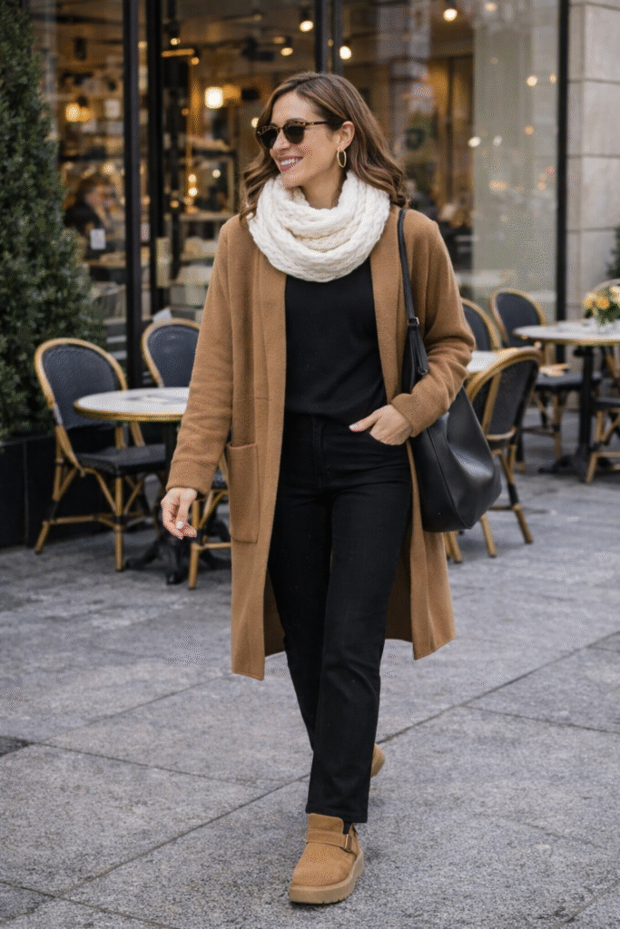 Scarf Outfit for Cozy Winter Days