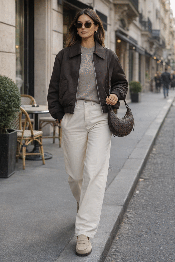 Neutral Layered Look