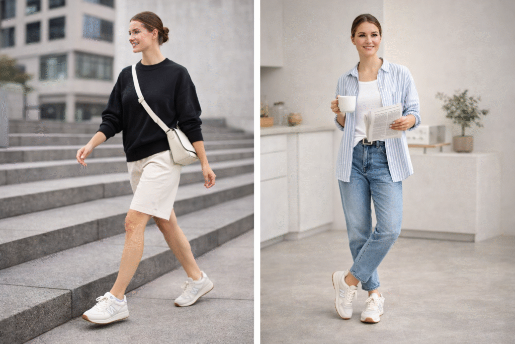 Versatile White Sneakers for Everyday Styling