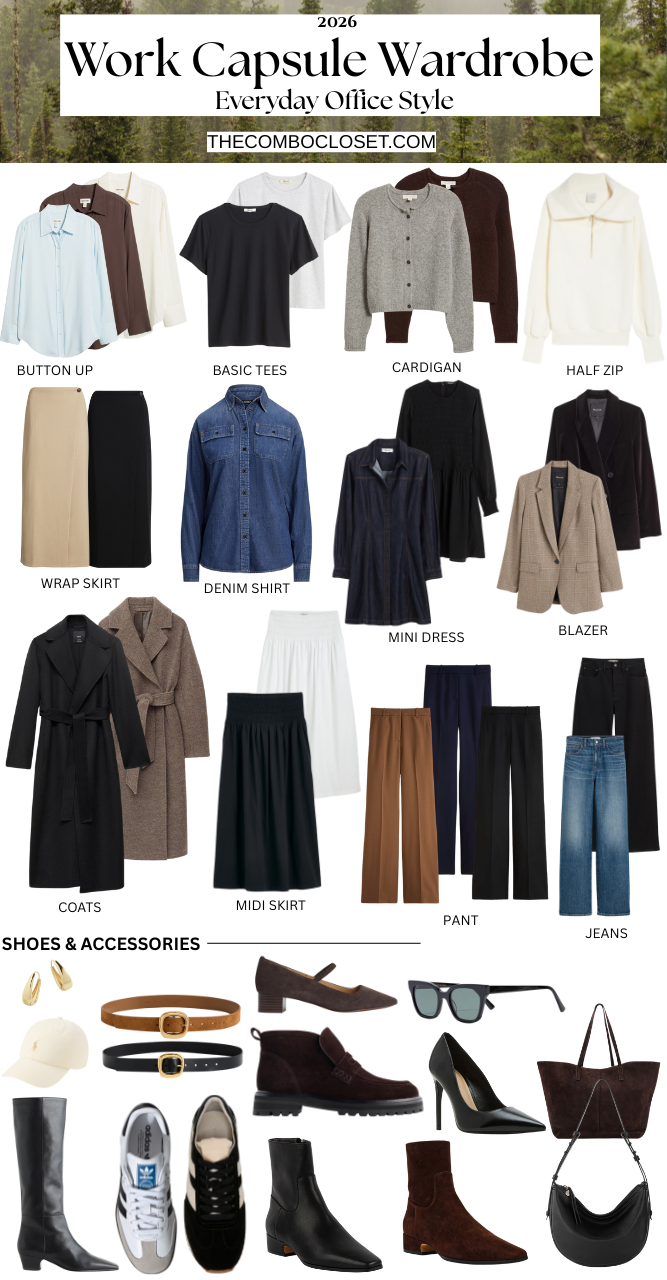 How to Build Work Capsule Wardrobe