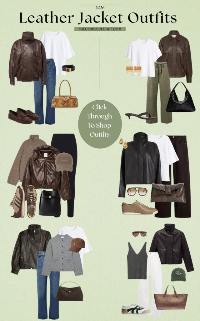 Leather Jacket Outfits