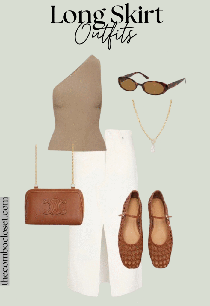 Long Skirt Outfit Ideas for Fall