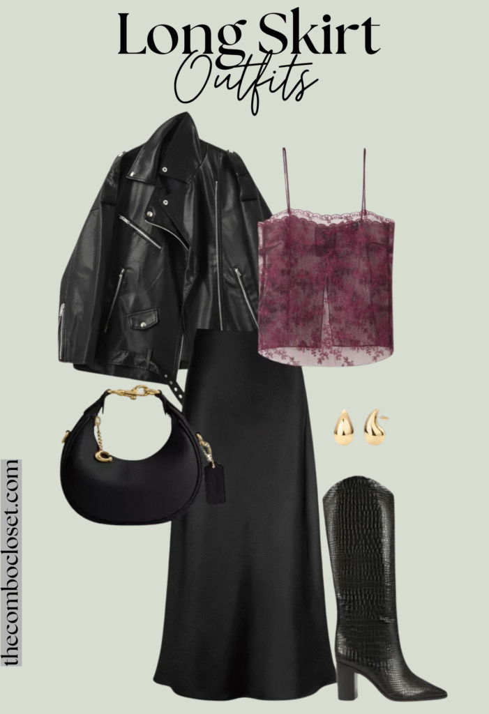 Long Skirt Outfit Ideas for Summer