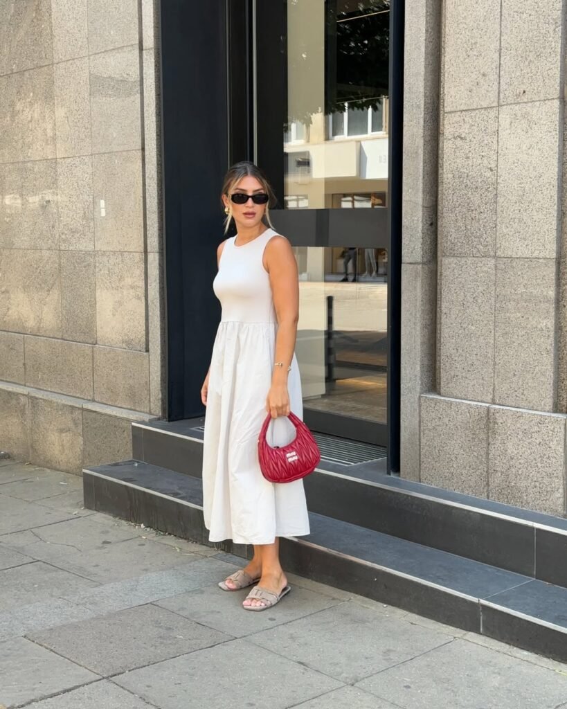 Midi Spring Summer Dresses For Women