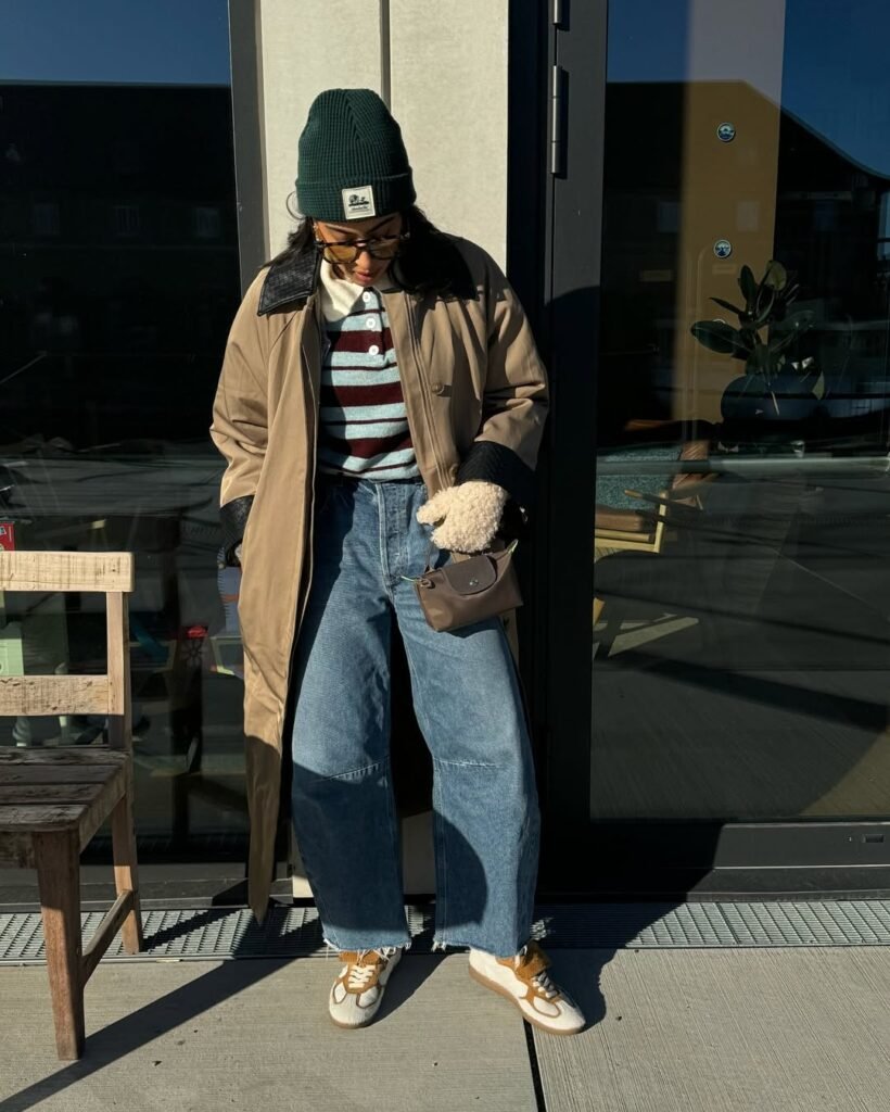 Relaxed Street Style With Sporty Layers