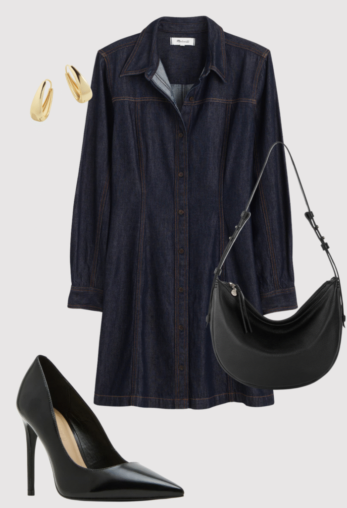 Polished Denim Workday Outfit