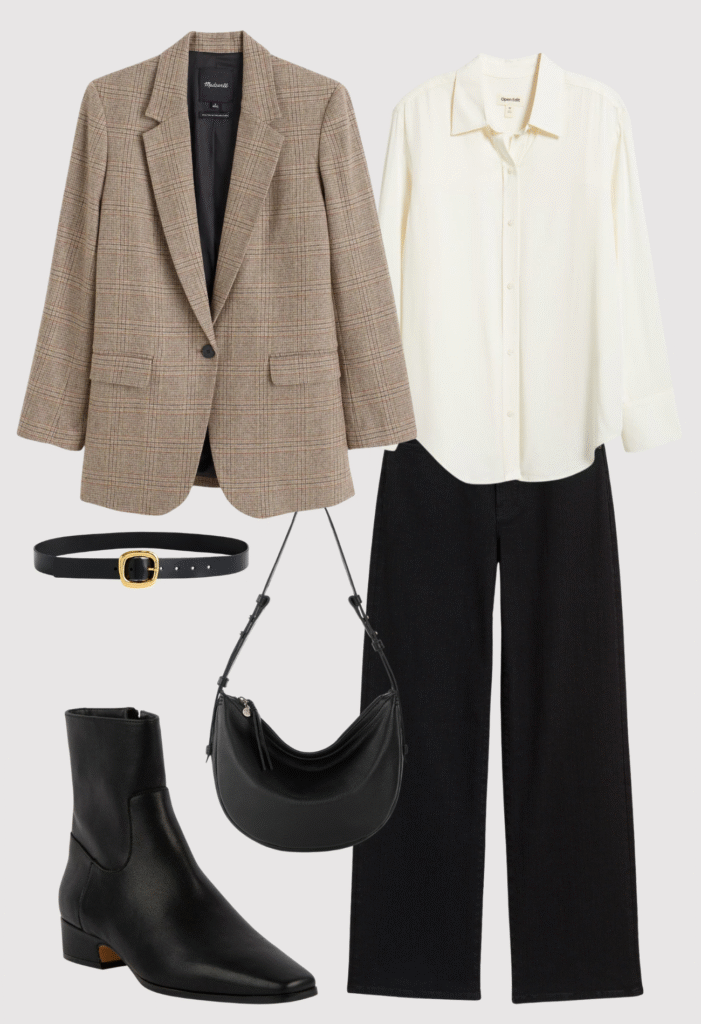 Classic Neutral Workday Look