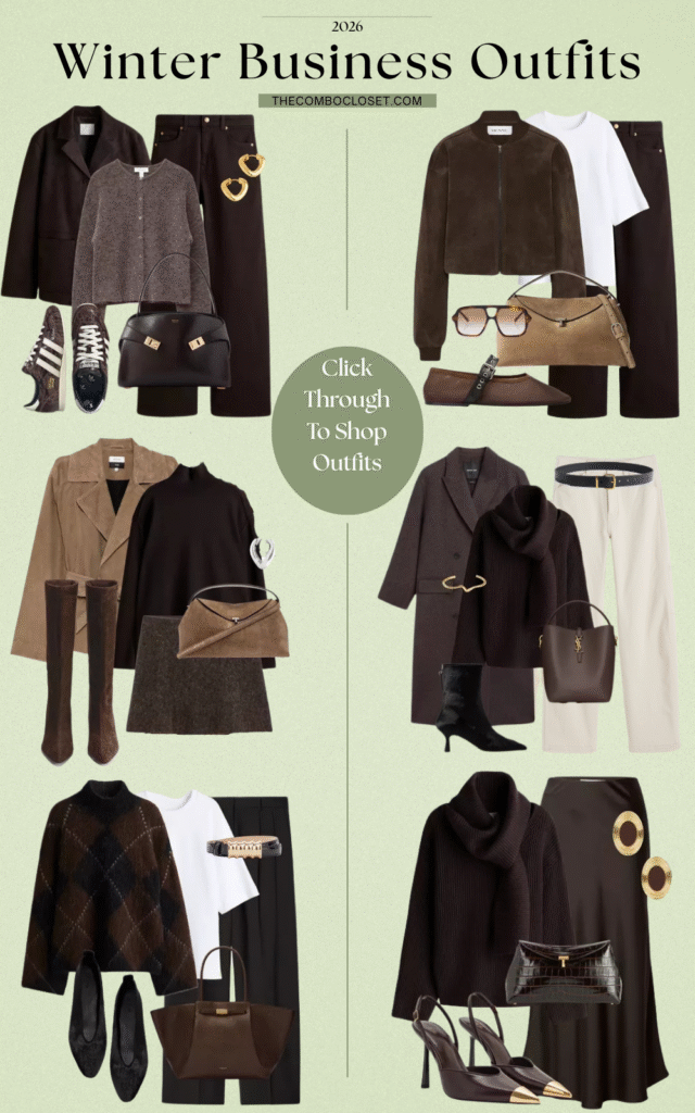 Winter Business Outfit Combos