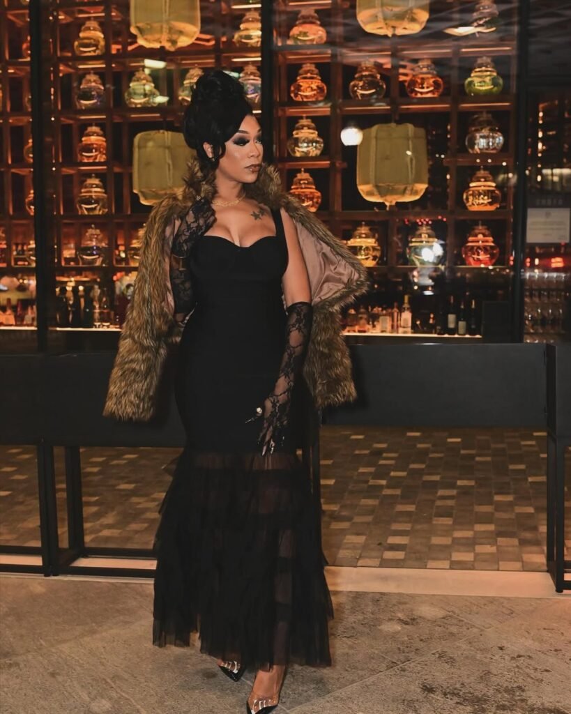 Old Hollywood Glam with a Winter Twist