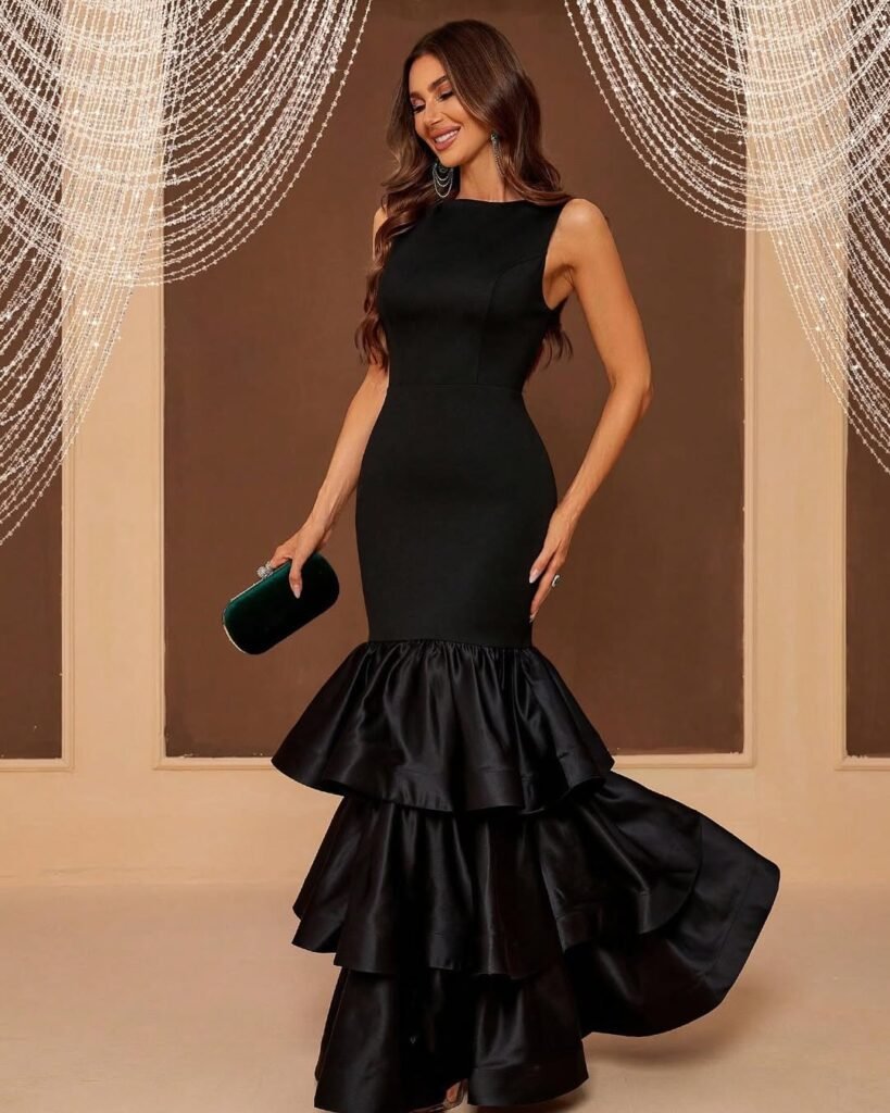 Timeless Black with Elegant Drama
