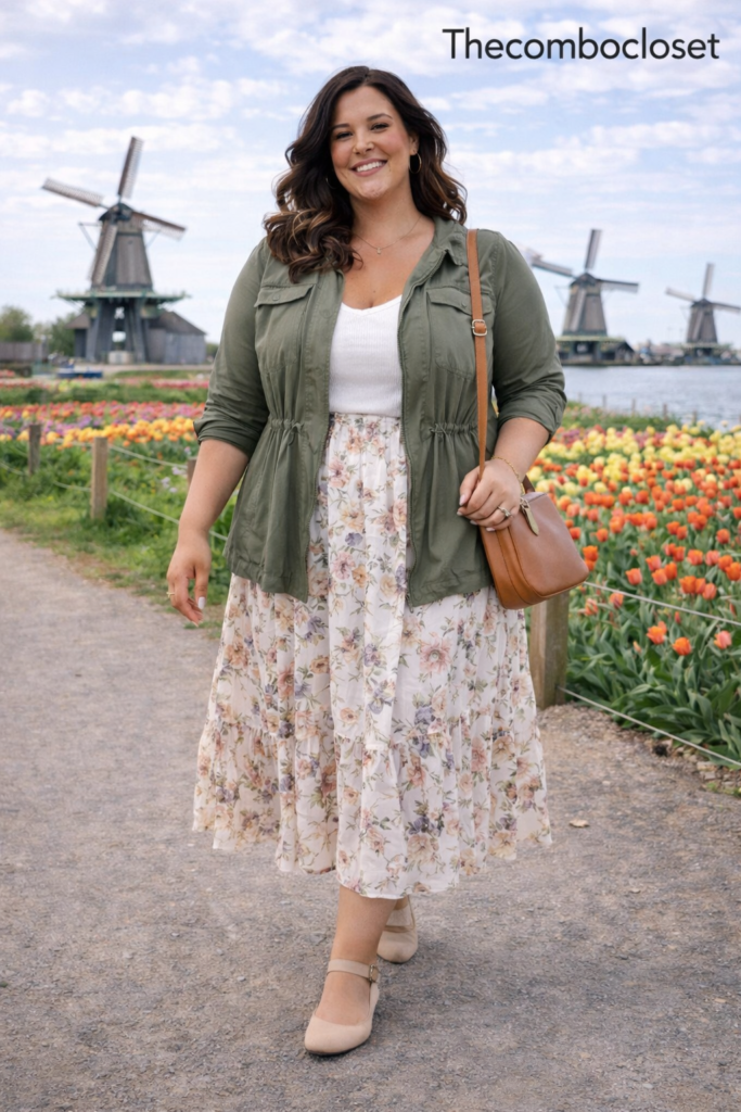 Plus Size Spring Jacket Outfits Ideas