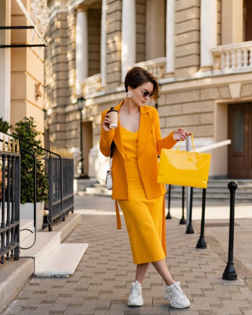 Yellow Dress For Spring