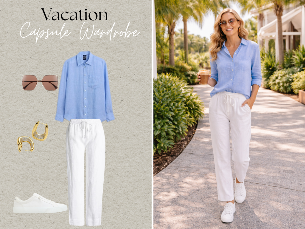 Vacation Polished Yet Relaxed Day Look