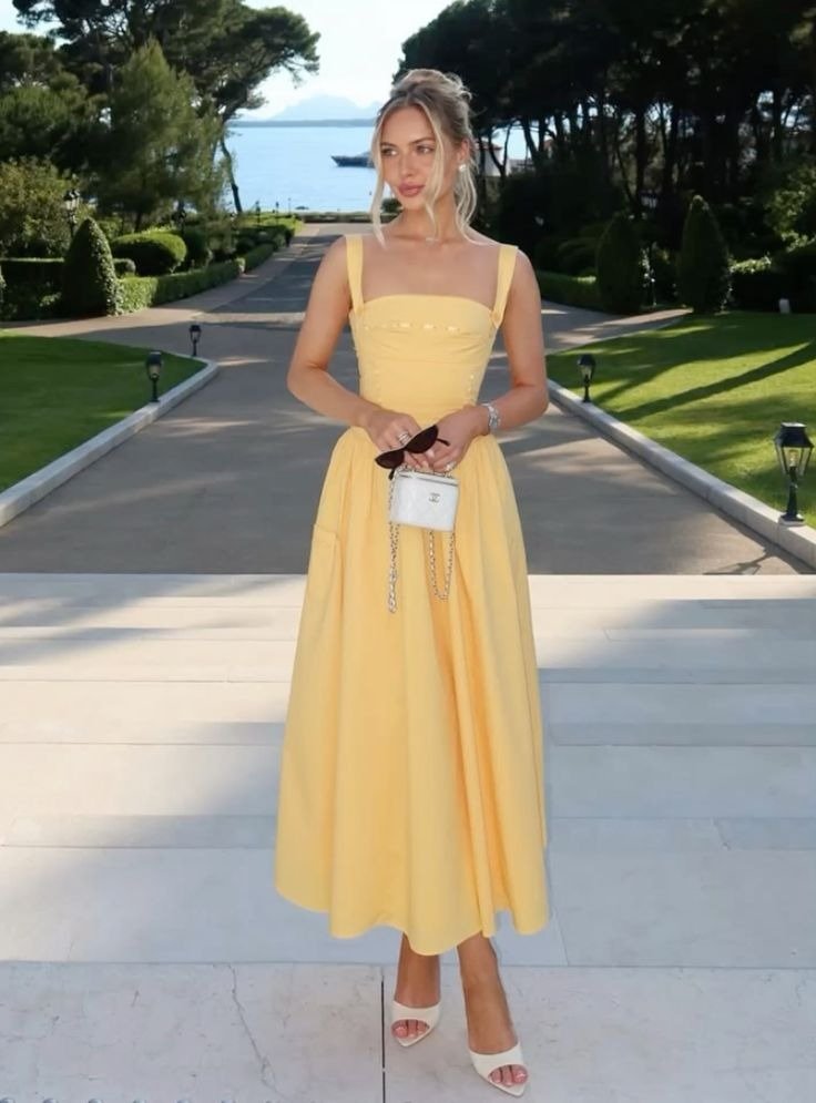 Fresh Spring Yellow April Guest Style