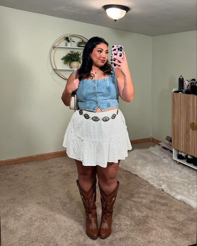 Flirty Skirts Dress Plus Size Nashville Spring Outfits