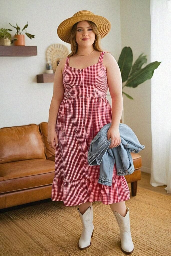 Picnic-Ready Plus Size Nashville Spring Outfits