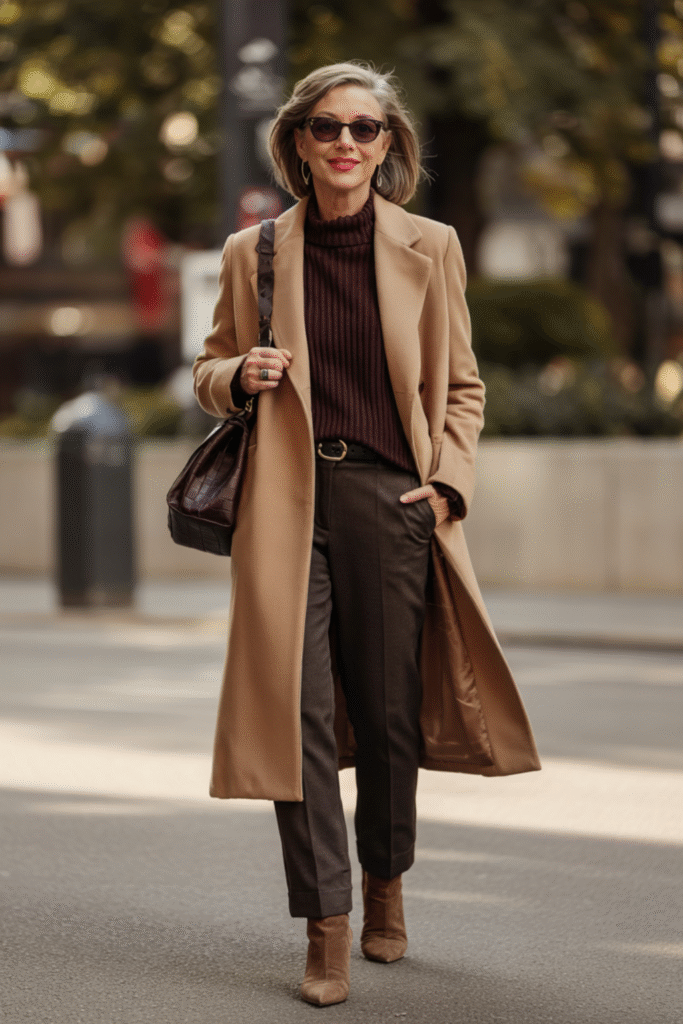 Classic Camel Layers with a Modern Twist
