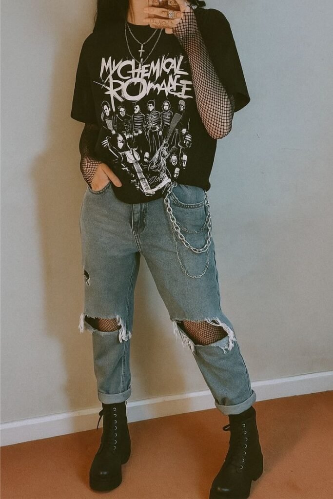 Modern Rock Outfit Female