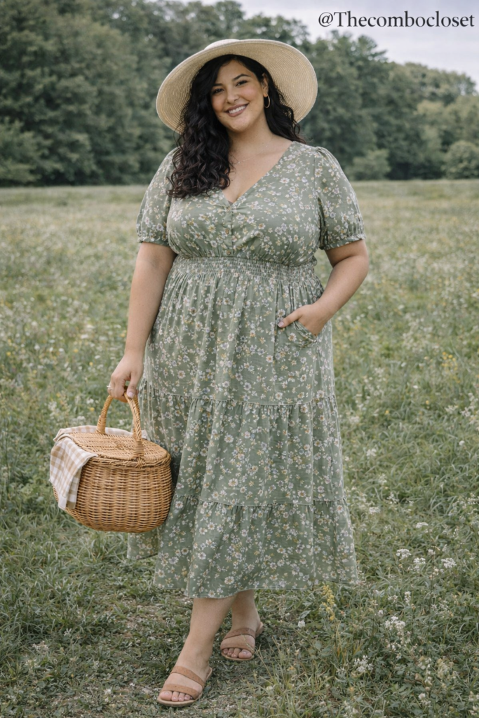 Floral Maxi Dress for a Relaxed Spring