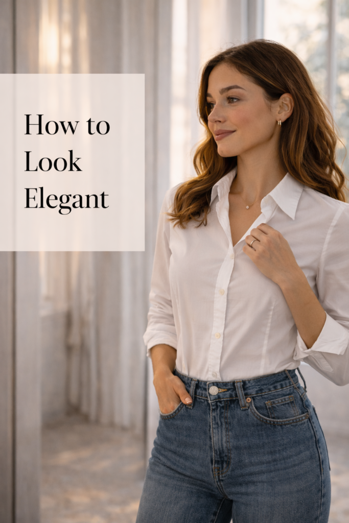 How To Look Elegant And Classy