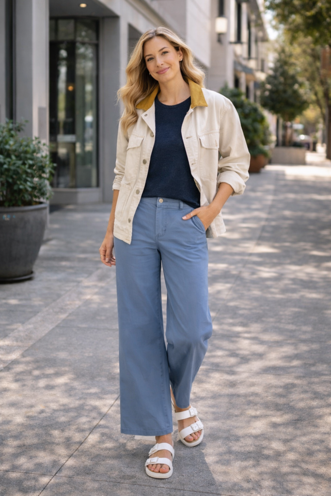 Wide-Leg Pants for Outfits Spring
