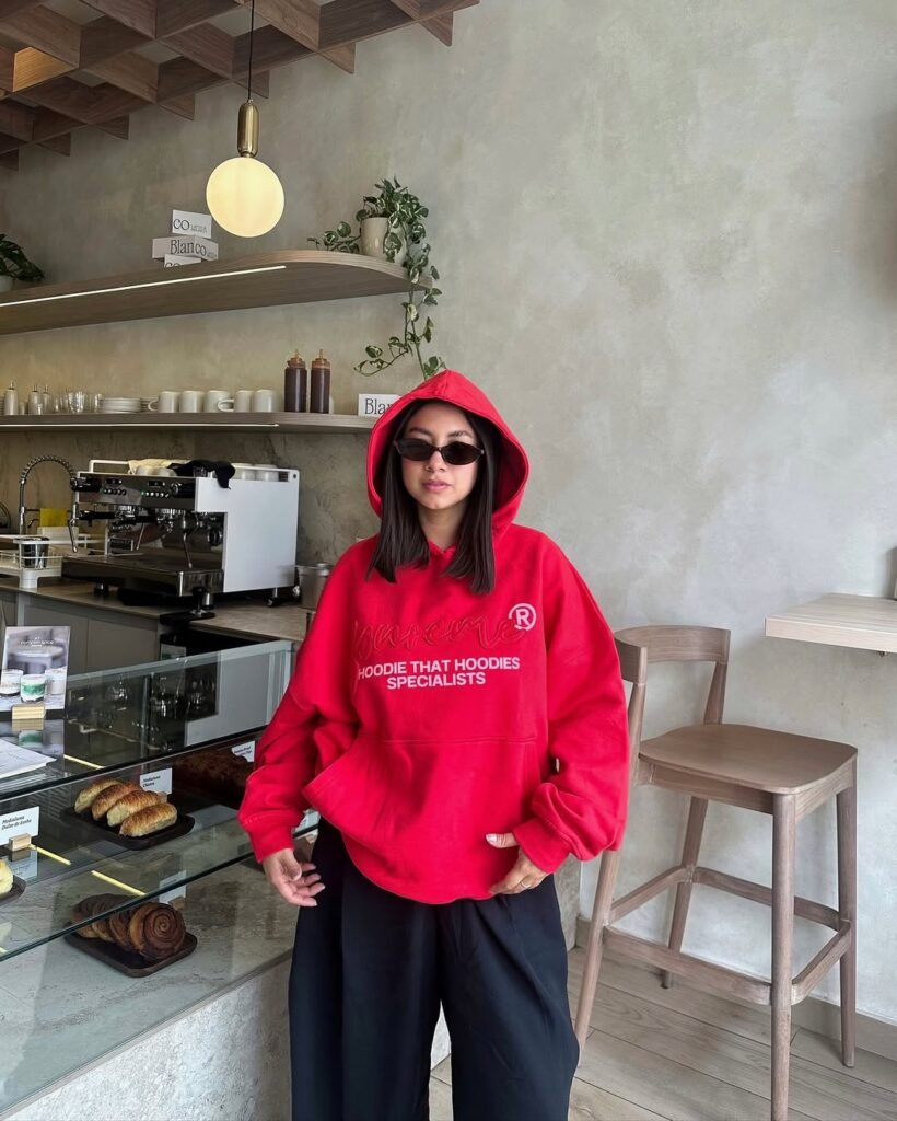 Jeans And Hoodie Outfit Female