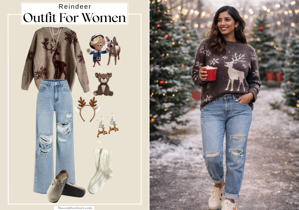 Reindeer  Clothes For Women